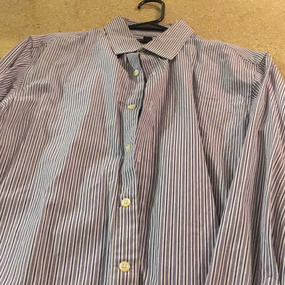 Banana Republic Purple Dress Shirts - Picture 4 of 6